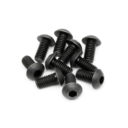 Hpi Racing M3 x 6 mm Button Head Screw, 10PK HPIZ351